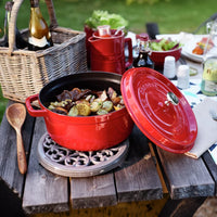 Staub - Ronde cocotte 26 cm - kers Staub