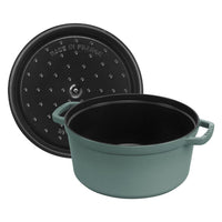 Staub - Ronde cocotte 28 cm - eucalyptus Staub