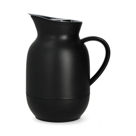 Stelton - Amphora Thermoskan Koffie 1 l. - Zacht Zwart Stelton - Amphora Thermoskan 1 l. - Zacht Zwart Thermoskan Stelton