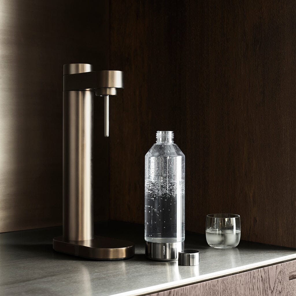 Stelton - Brus carbonater donkerbruin metallic Stelton