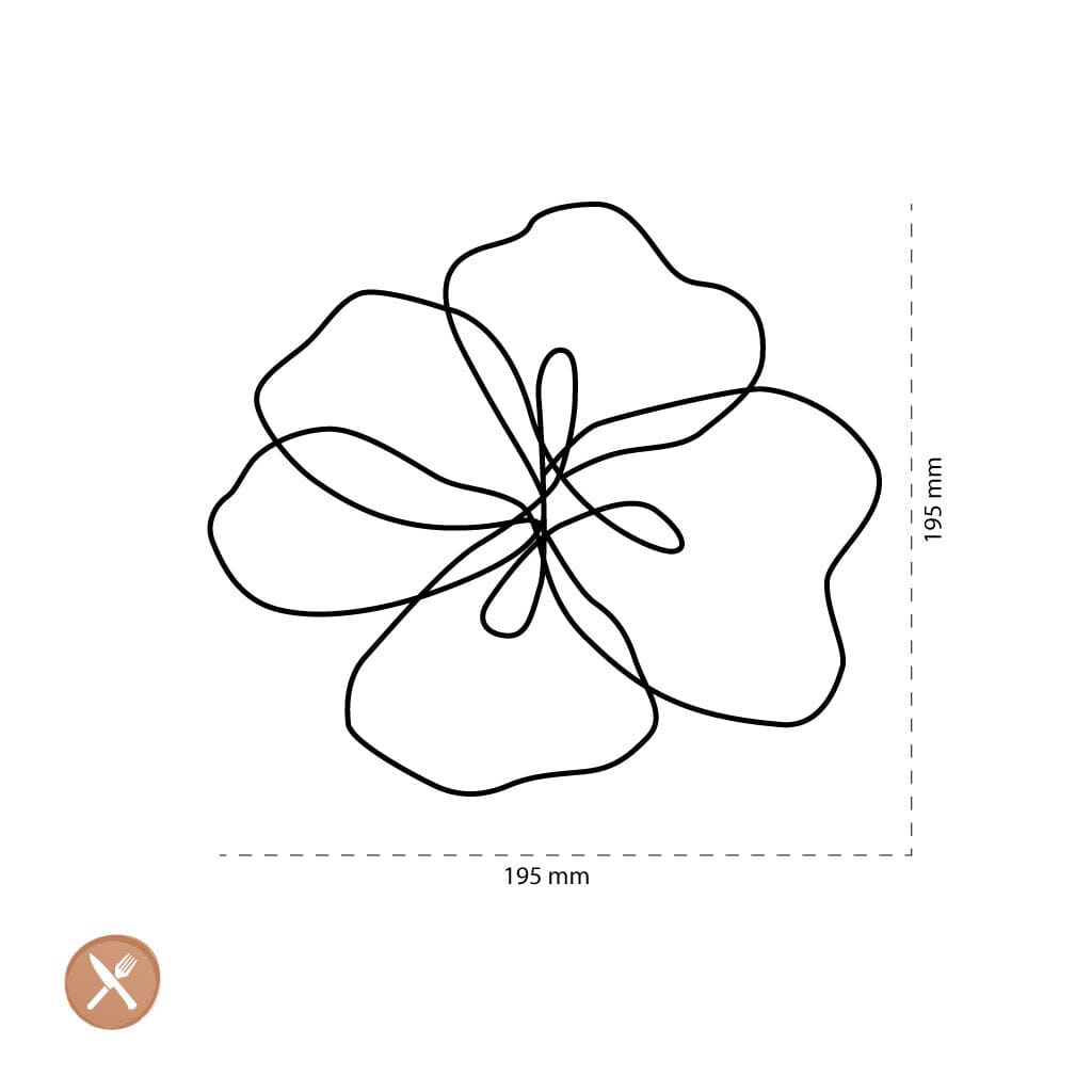 Tools2Cook - Siliconen Onderzetter Violet Yellow Onderzetter Tools2Cook