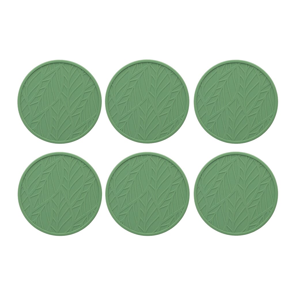 Tools2Cook - Siliconen Onderzetterset (7 stuks) Sage Green Onderzetter Tools2Cook