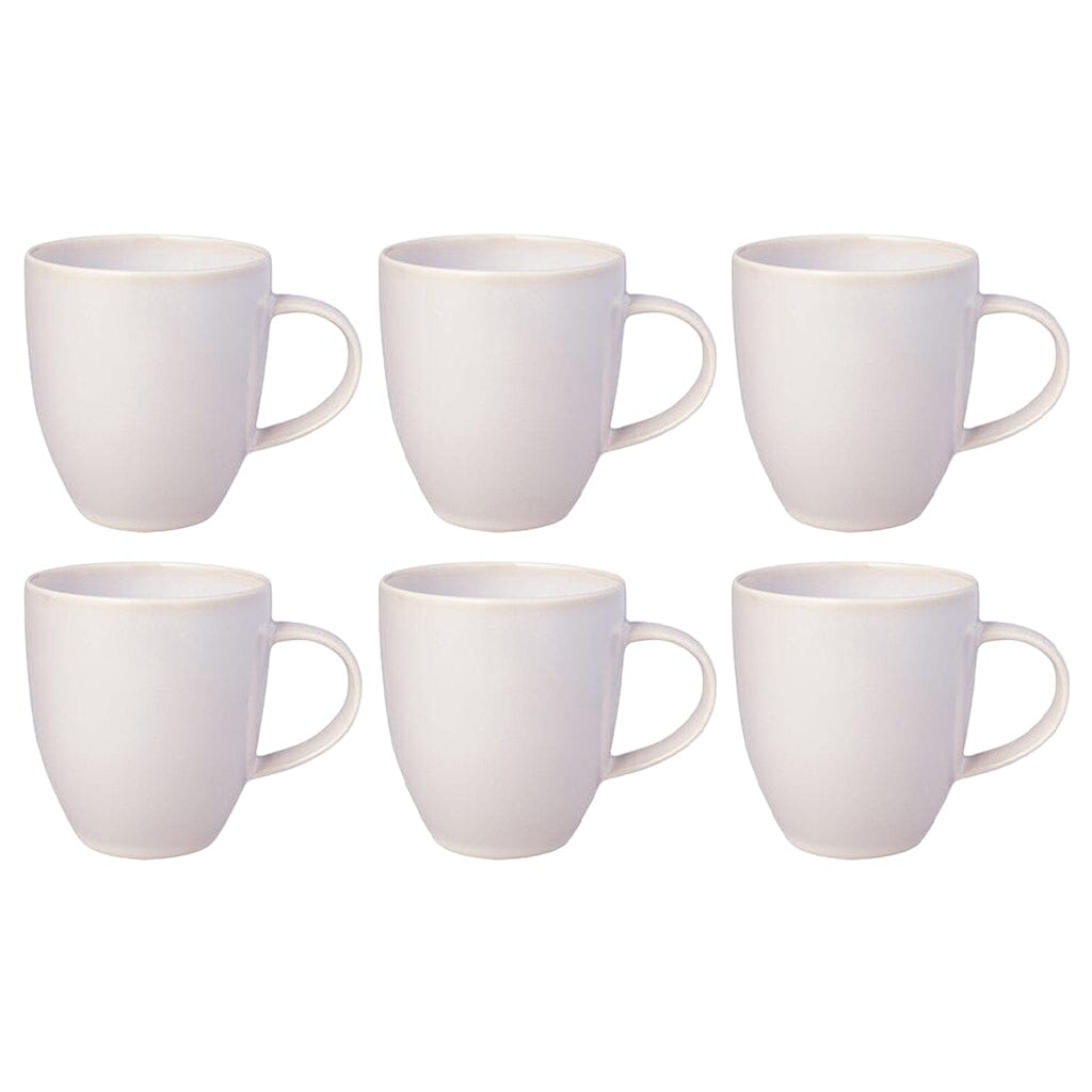 Villeroy & Boch - Crafted Cotton - Mok 350ml set van 6 Mokken Villeroy & Boch