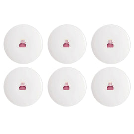 Villeroy & Boch - With Love - Happy Birthday Ontbijtborden 6 stuks Villeroy & Boch - With Love - Ontbijtbord Happy Birthday, Set van 6 Villeroy & Boch
