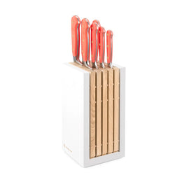 Wüsthof - Bloc à couteaux classique pêche corail avec 7 couteaux Bezig met laden...
