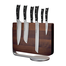 Wusthof - Coffret de 6 couteaux Classic Ikon avec bloc magnétique Bezig met laden...