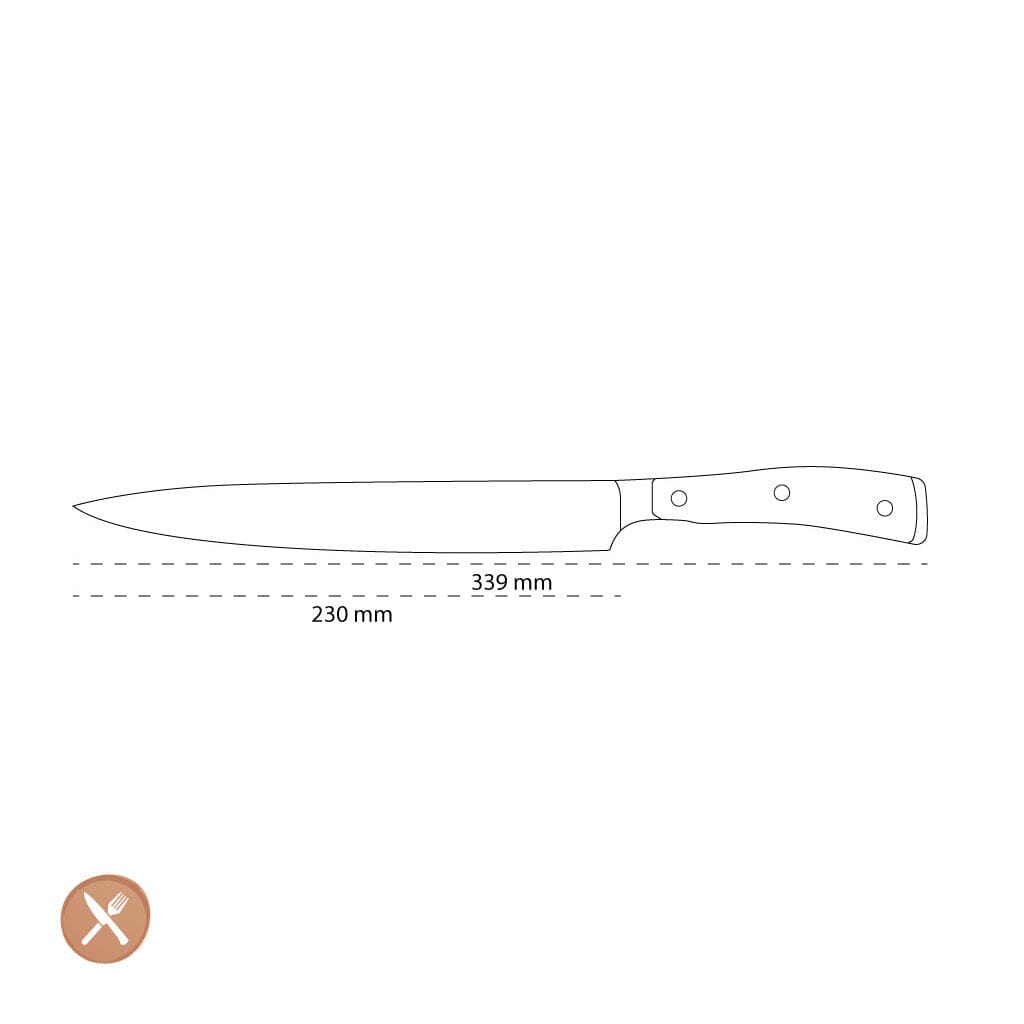 Wusthof - Classic Ikon Vleesmes 23 cm Vleesmes Wusthof