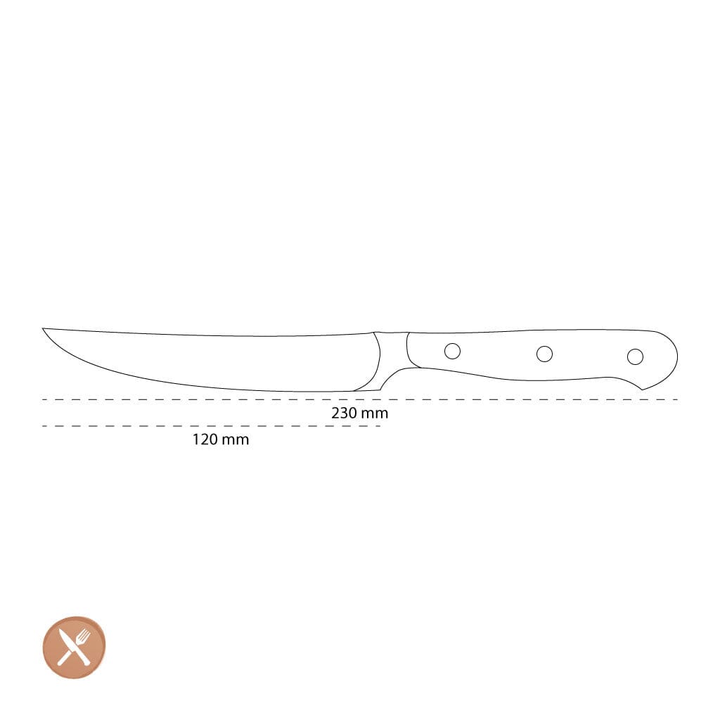Wusthof - Classic Tasty Sumac Steakmes 12 cm Steakmessen Wusthof