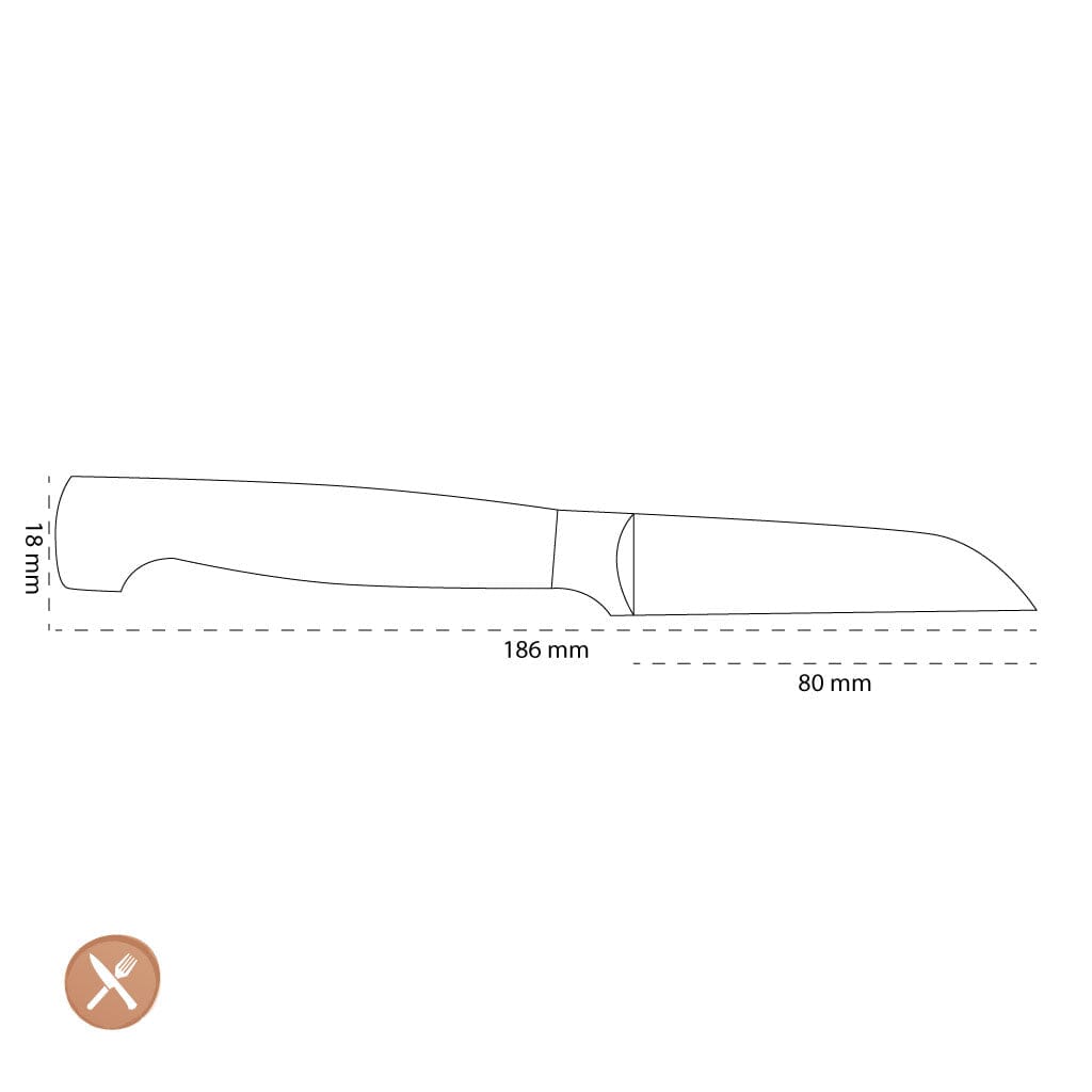 Zwilling - 4 Star Groentemes 80 mm Zwilling