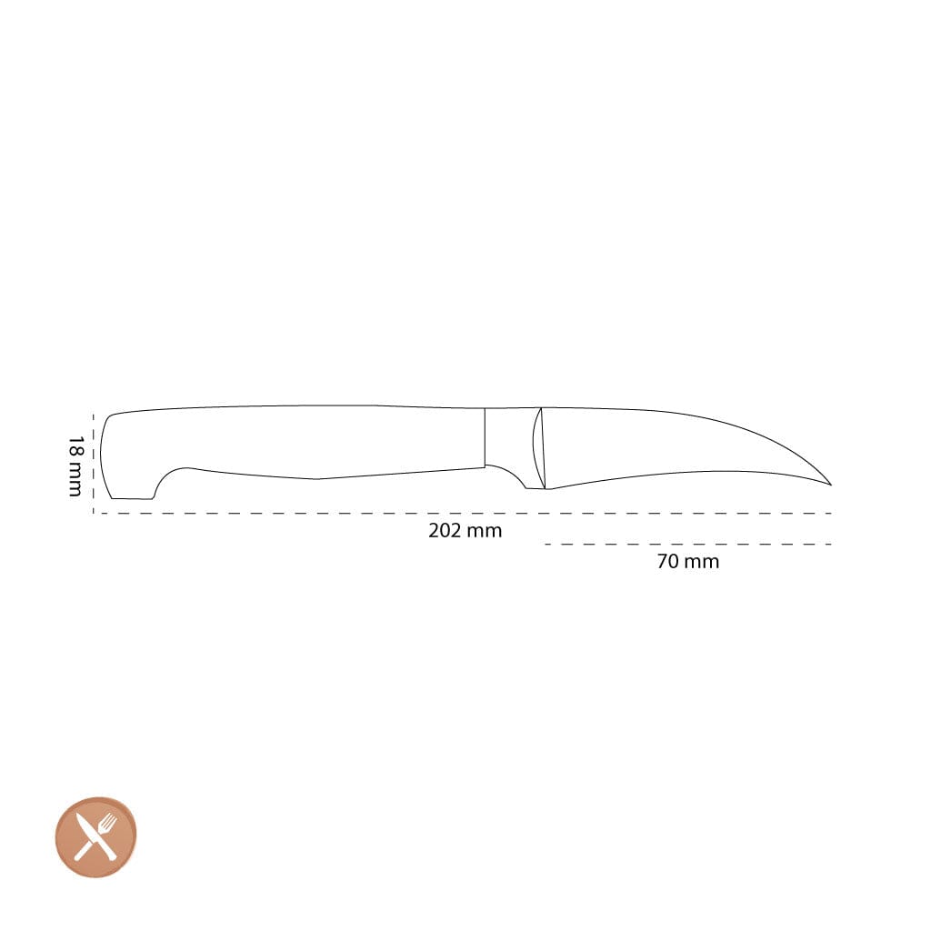 Zwilling - 4 STAR Schilmes 70 mm Zwilling