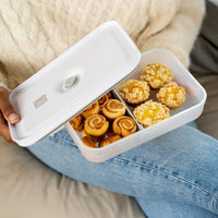 Zwilling - Fresh & Save Vacuüm lunchbox flat L semi transparant Zwilling