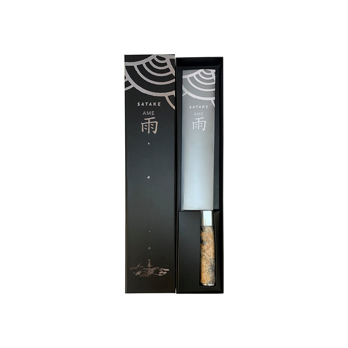 Ame - Japanse Kiritsuke Rain Pattern 23 cm Keukenmessen KookGigant