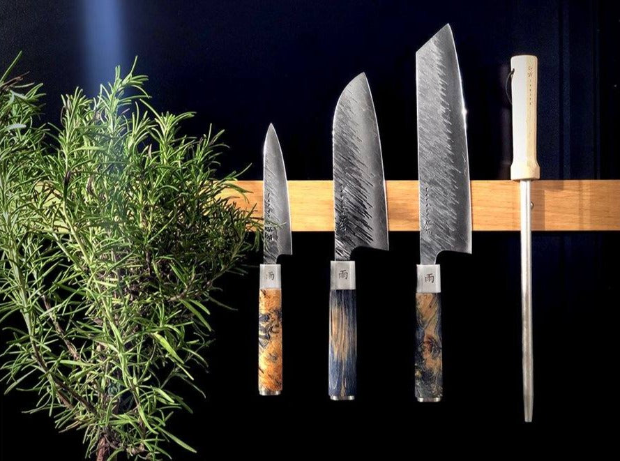 Ame - Japanse Koksmes Rain Pattern 21 cm Kitchen Knives KookGigant