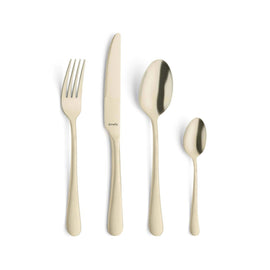 Amefa - Austin 24-delige Bestekset 6 Personen - Mat Champagne Amefa - Austin 24-delige Bestekset 6 Personen - Mat Champagne Bestekset Amefa