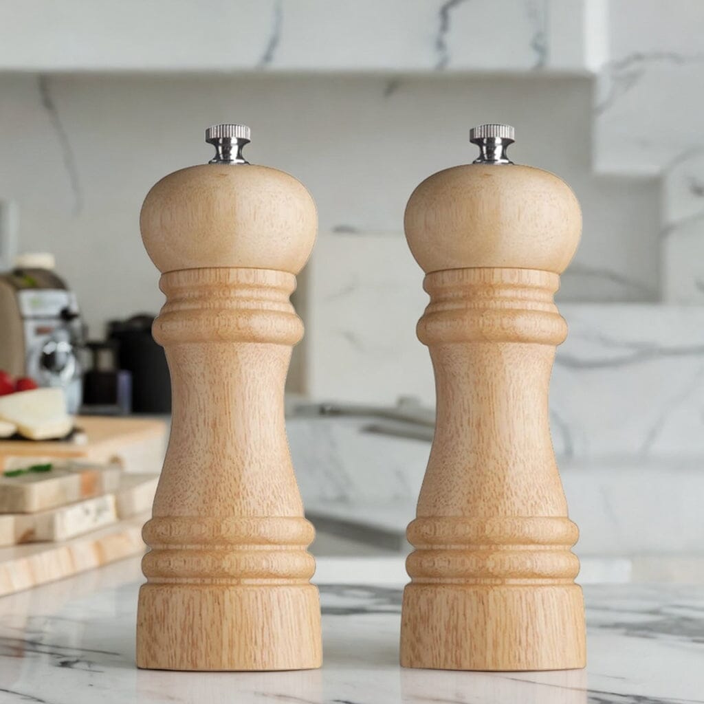 Amefa - Classic Peper en Zoutmolenset 15 cm - Hout Peper en Zoutmolen Amefa