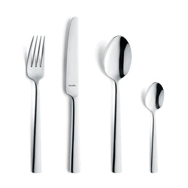 Amefa - Moderno 24-delige Bestekset - Zilver Amefa - Moderno 24-delige Bestekset - Zilver Amefa