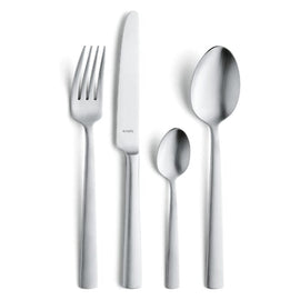 Amefa - Ventura 24-delige Bestekset 6 Personen - Mat Zilver Amefa - Ventura 1924 24-pc Cutlery set in retail touch box Amefa