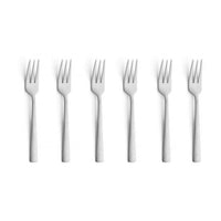 Amefa - Ventura 1924 6 Cake Forks in window box Amefa