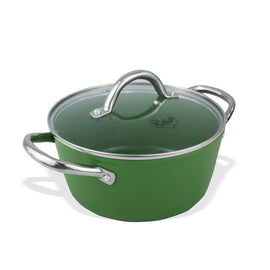 Cook & Pan - Go Green Kookpan 24 cm met glazen deksel By C&P - Go Green Kookpan 24 cm met glazen deksel Kookpan By C&P