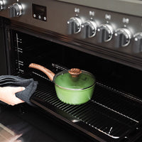 By C&P - Go Green Steelpan 18 cm met glazen deksel Steelpan By C&P