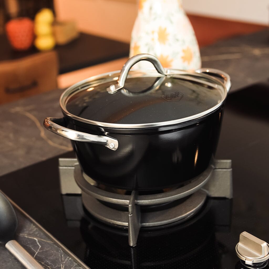 By C&P - Signature Kookpan 20 cm met glazen deksel Kookpan By C&P