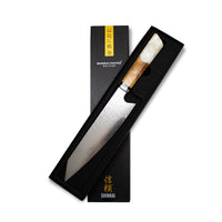 Diamond Octagon Damascus Kiritsuke 23 cm - Special Edition Keukenmessen Shinrai Japan