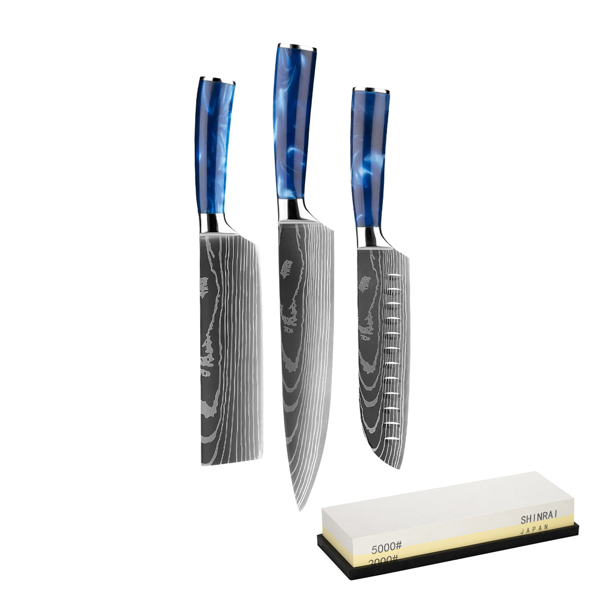 Epoxy Sapphire Series - Chef's knife – ShinraiKnives