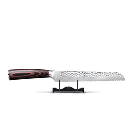 Shinrai Knives - Hammered RVS Broodmes 20 cm Hammered RVS Broodmes 20 cm Shinrai Japan