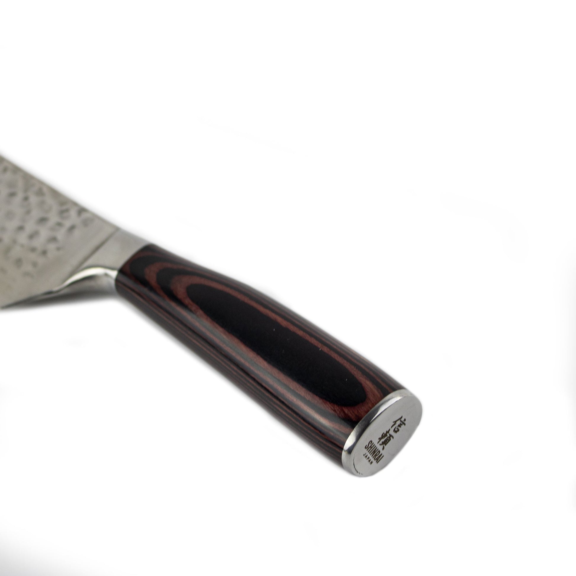 Hammered RVS Nakiri 18 cm Shinrai Japan