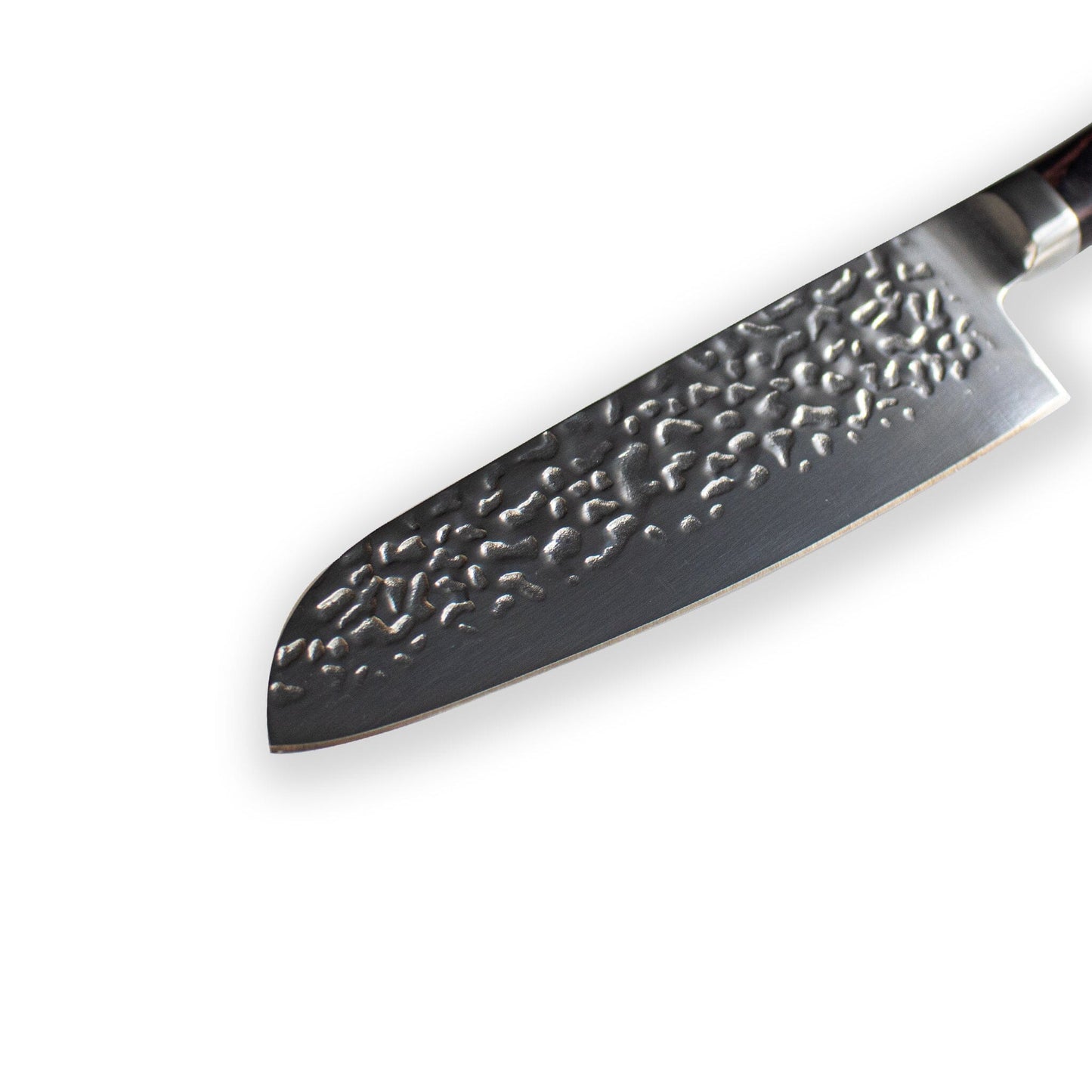 Hammered RVS Santoku 13 cm Shinrai Japan