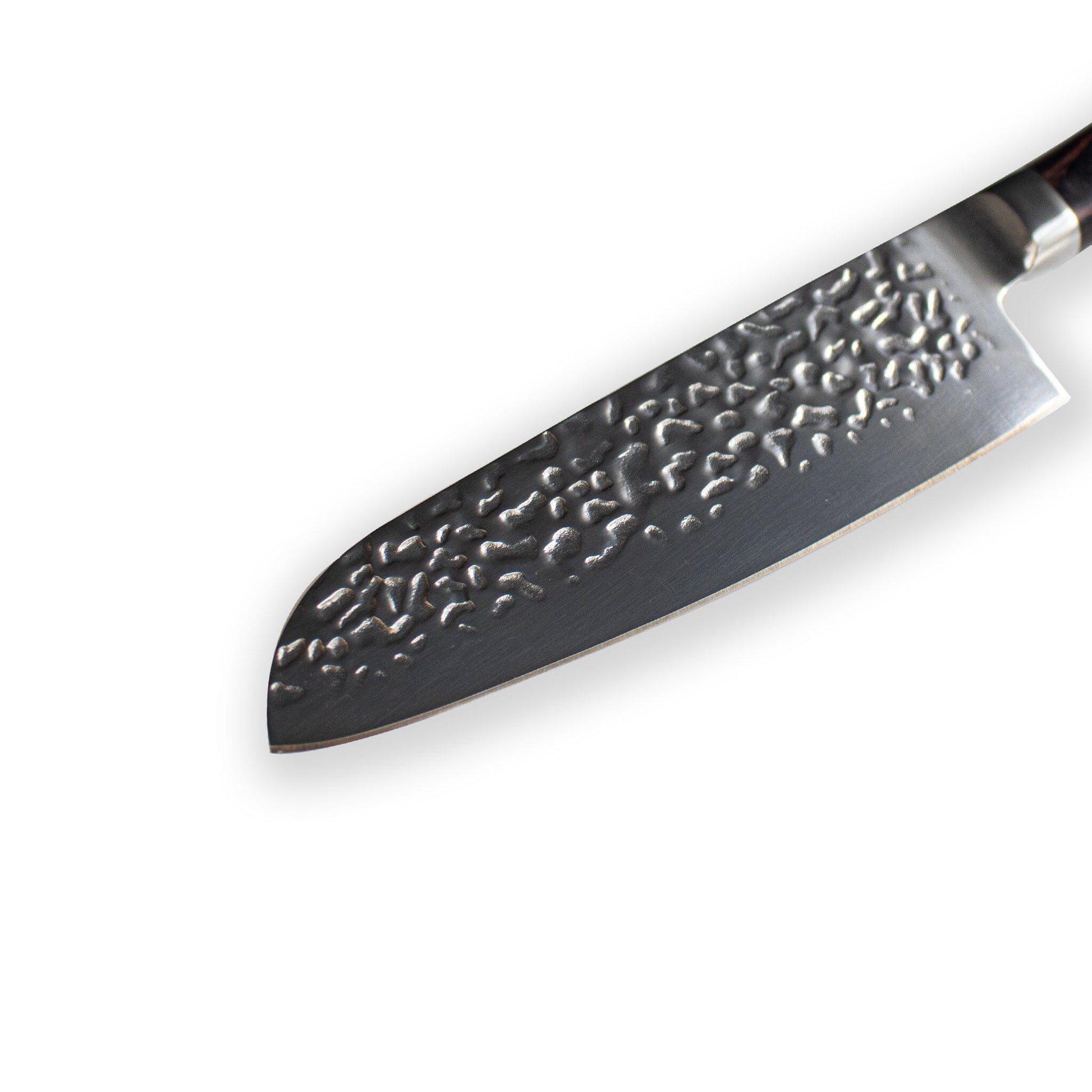 Hammered RVS Santoku 13 cm Shinrai Japan