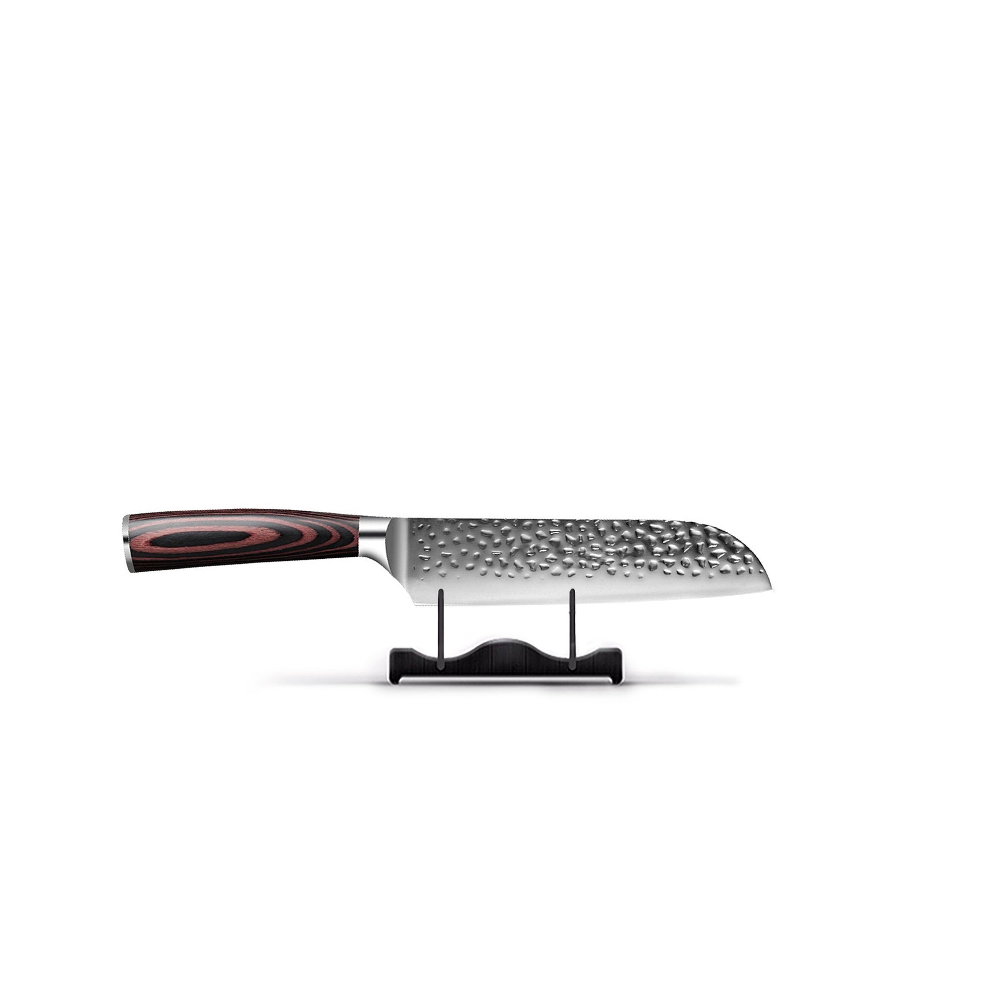 Hammered RVS Series - Santoku mes (13cm) Shinrai Japan