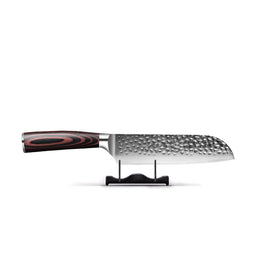Shinrai Knives - Hammered RVS Santoku mes 18 cm Hammered RVS Series - Santoku mes (18cm) Shinrai Japan