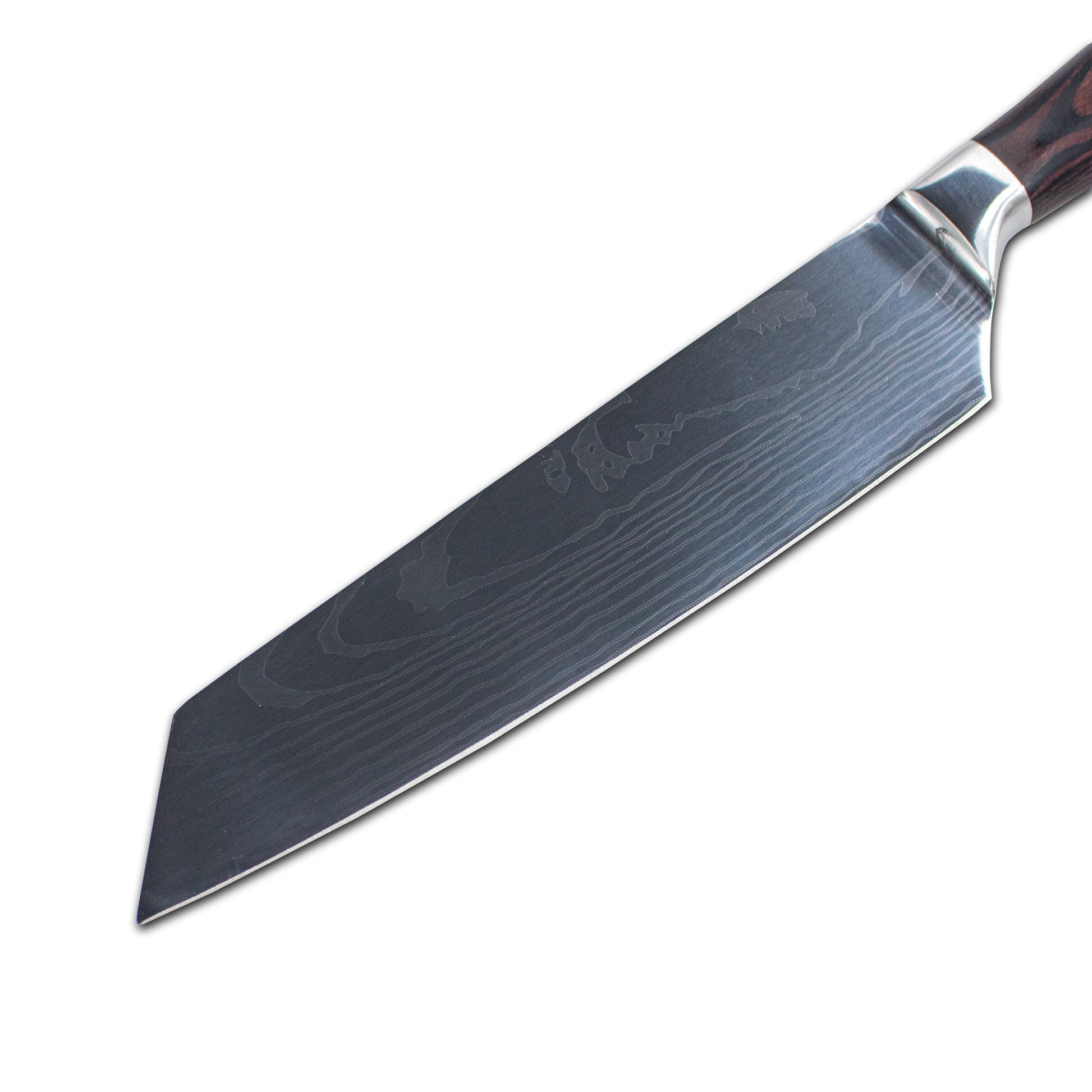 Japanse Damascus Print Series - Kiritsuke mes Keukenmessen Shinrai Japan