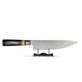 Shinrai Knives - Micarta Jewels Black Damascus Koksmes 20 cm Micarta Jewels Black Serie - Koksmes Shinrai Japan 20 cm