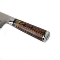 Micarta Jewels Damascus Santoku 18 cm Keukenmessen Shinrai Japan