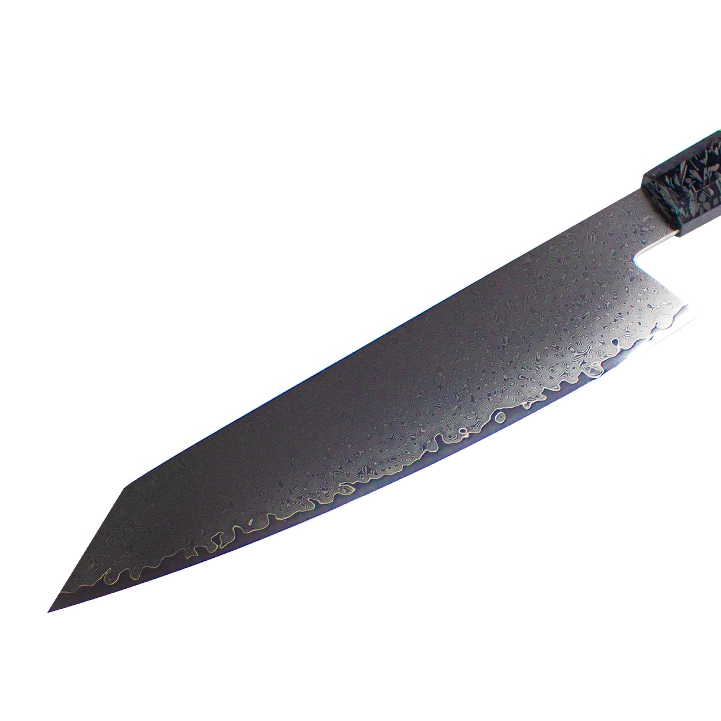 Octagon type 3 Damascus Kiritsuke 23 cm - Special Edition Keukenmessen Shinrai Japan