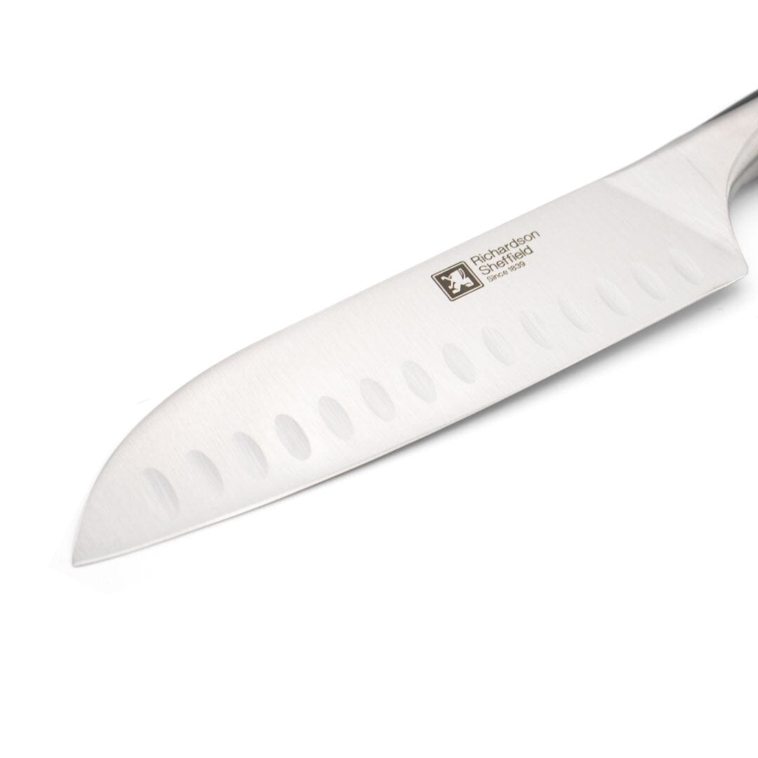 Richardson Sheffield - KYU 5 pc knife block - wood Messenset met blok Richardson Sheffield