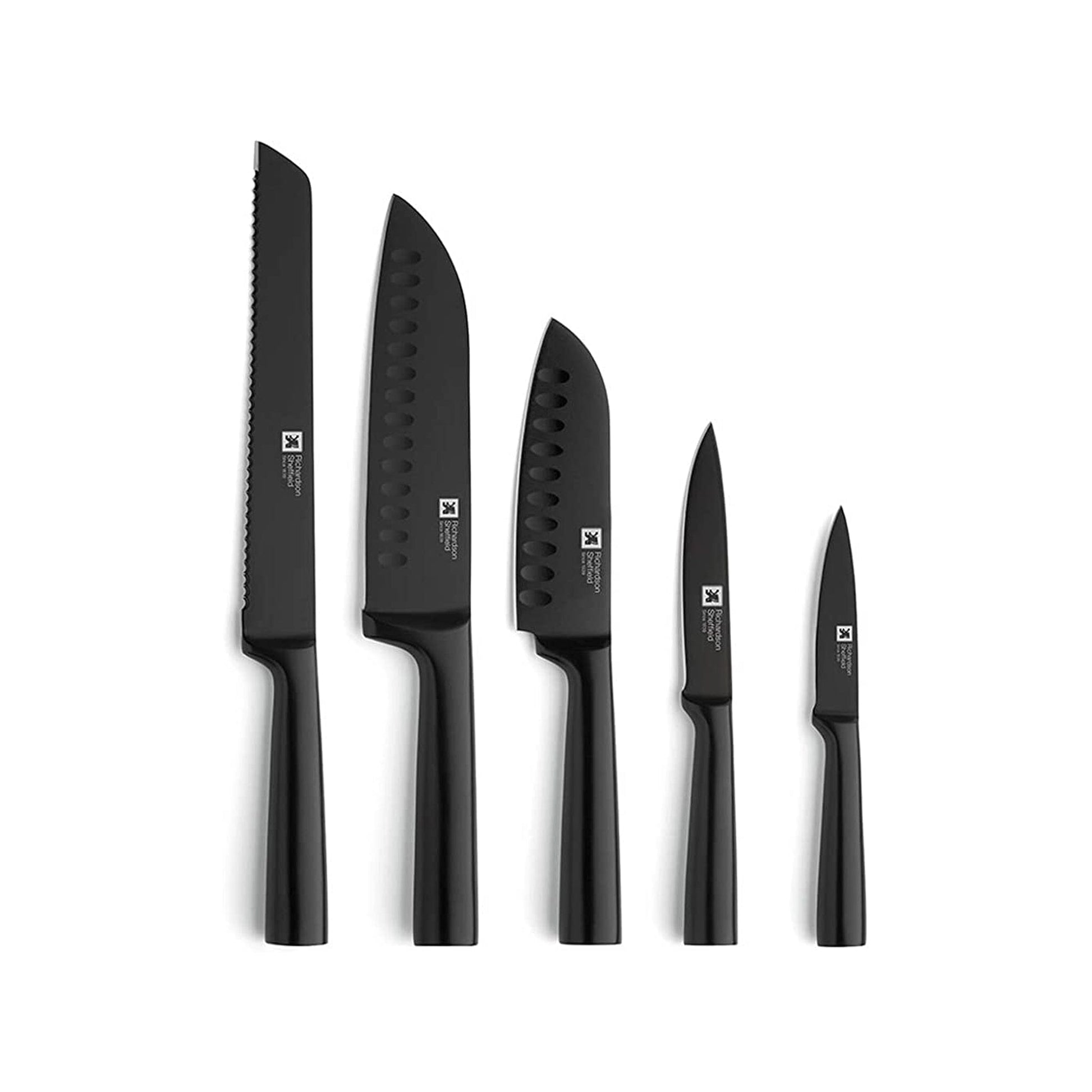 Richardson Sheffield - NOX 5 pc magnetic knife block - bamboo Messenset met blok Richardson Sheffield