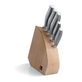 Richardson Sheffield - Sense 5-Delige Messenset met Blok - Hout Richardson Sheffield - Sense 5 pc knife block - wood Messenset met blok Richardson Sheffield