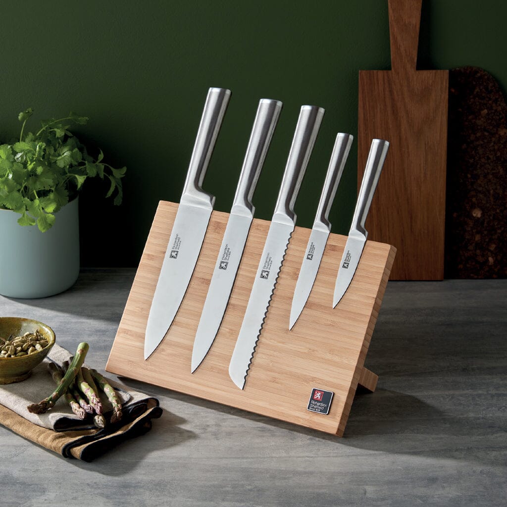 Richardson Sheffield - Visage 5pc knife block set Messenset met blok Richardson Sheffield