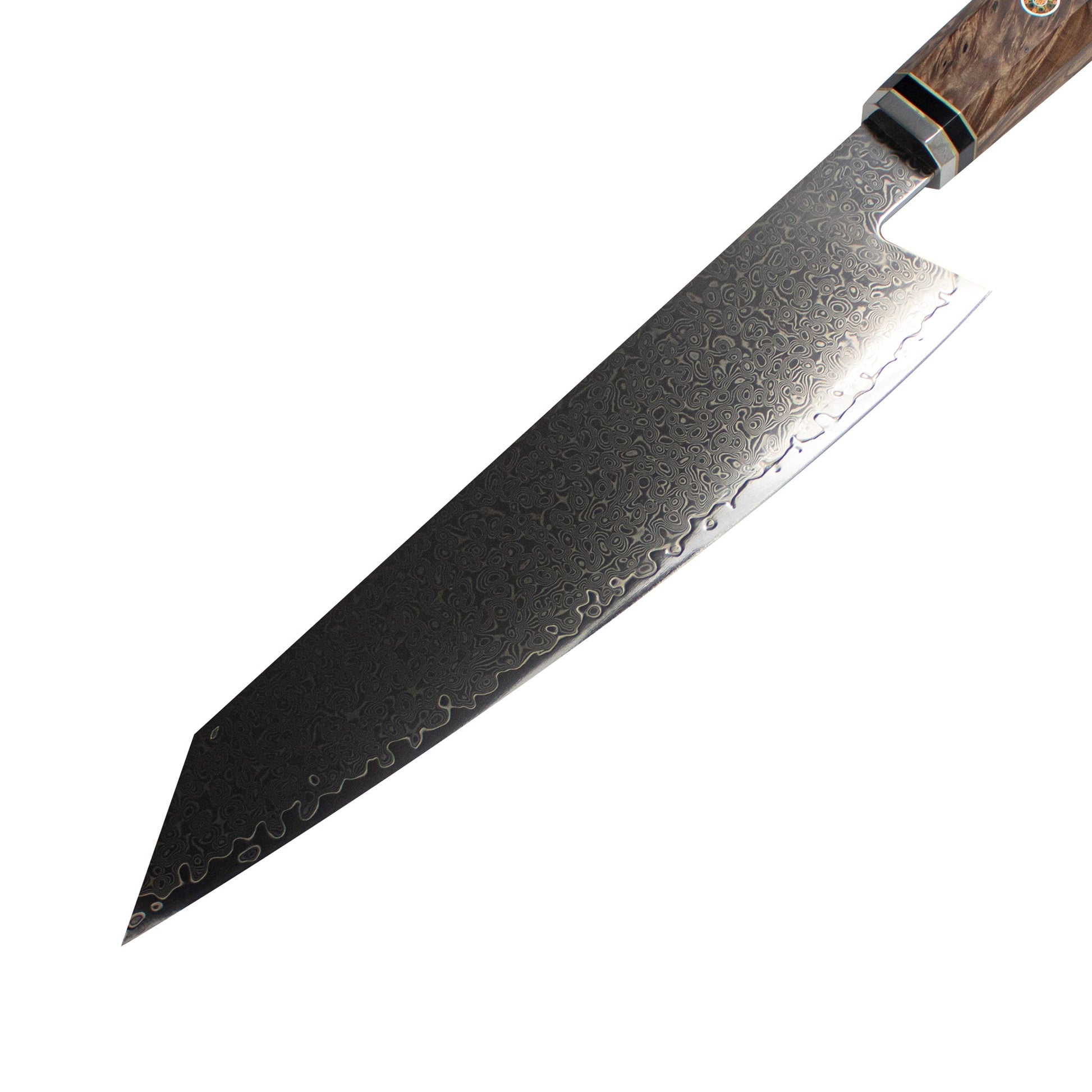 Ruby Octagon Damascus Kiritsuke 23 cm - Special Edition Keukenmessen Shinrai Japan