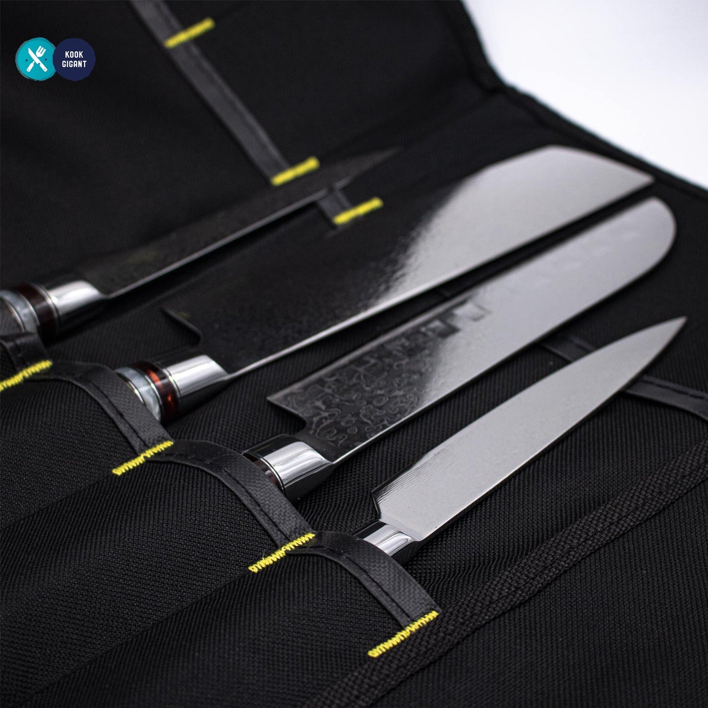 Shinrai Japan™ - Messentas voor 12 messen Messenblokken Shinrai Japan
