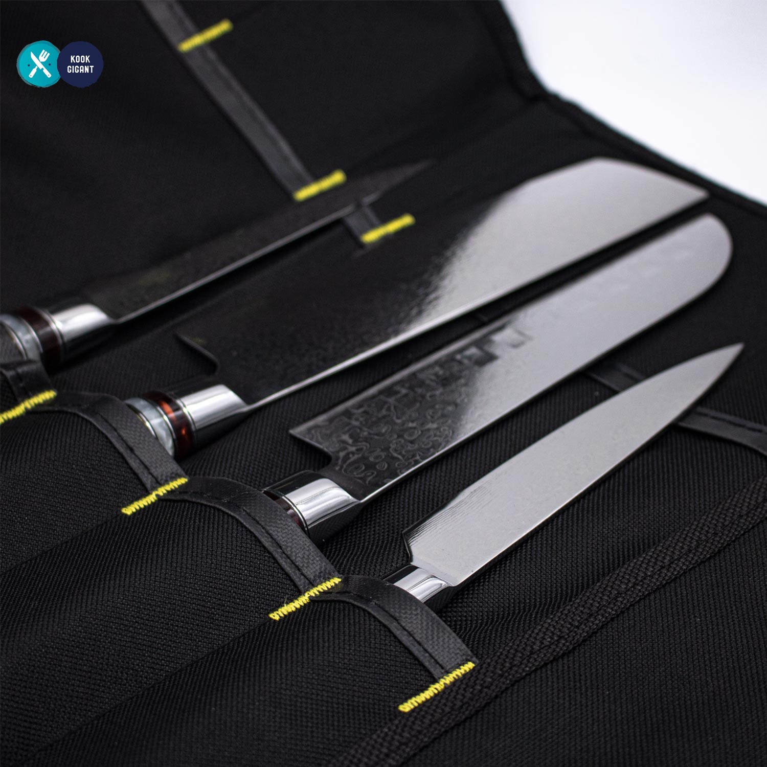 Shinrai Japan™ - Messentas voor 12 messen Messenblokken Shinrai Japan