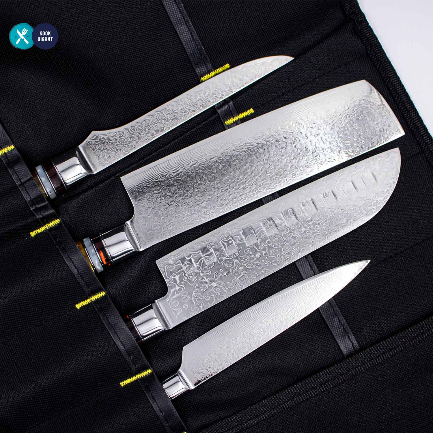 Shinrai Japan™ - Messentas voor 12 messen Messenblokken Shinrai Japan