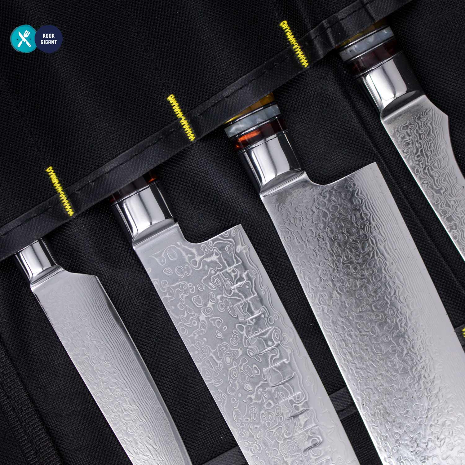 Shinrai Japan™ - Messentas voor 12 messen Messenblokken Shinrai Japan