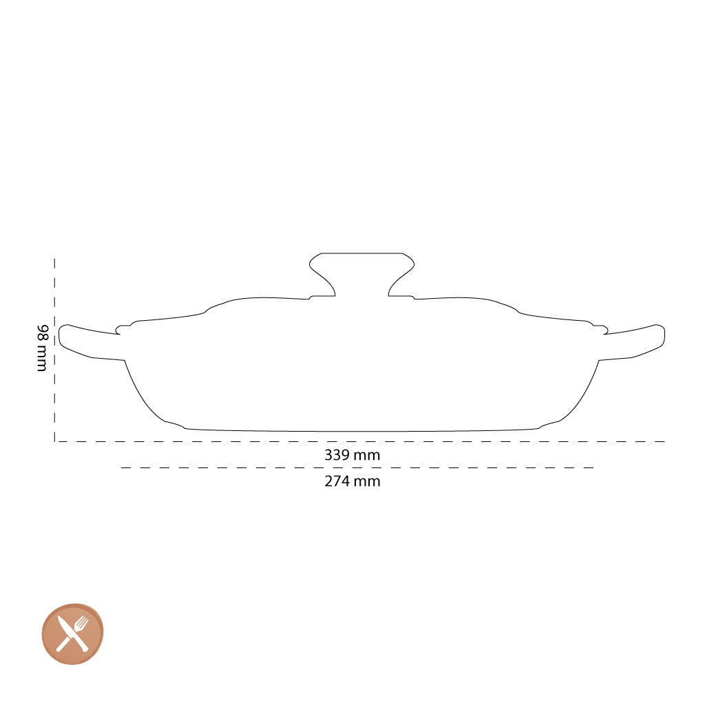 Le Creuset - Signature Campagnard Braadpan Bloesem 26 cm