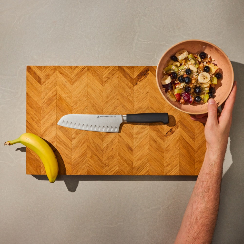 Wusthof - Partner Santoku halve krop, met kuiltjes 17 cm