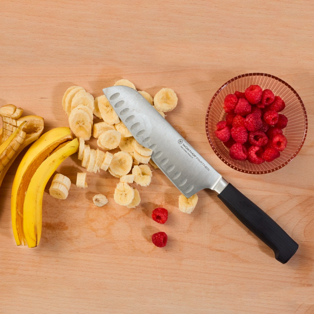 Wusthof - Partner Santoku halve krop, met kuiltjes 17 cm