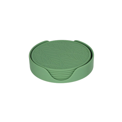 Tools2Cook - Siliconen Onderzetterset (7 stuks) Sage Green